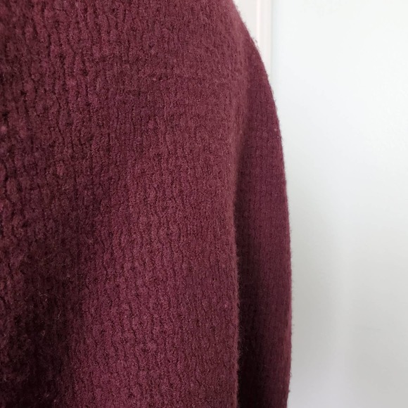 Rainforest Marino Wool Size L Burgundy - Picture 4 of 5